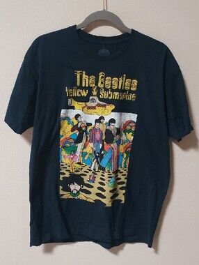 The Beatles 2016 Yellow Submarine Graphic Tee XL